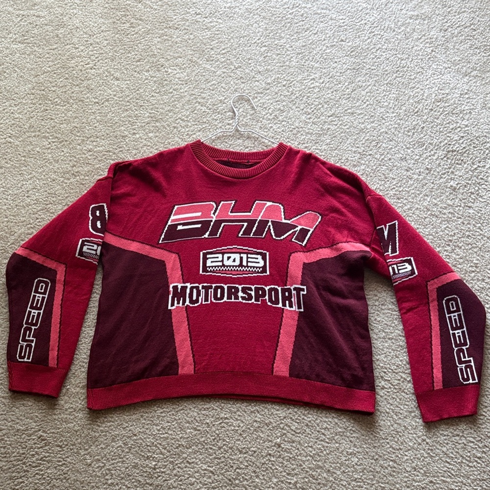 BHM Motorsport Red Sweatshirt